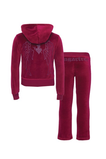 EMBELLISHED VELOUR TRACK SET FOR GIRLS-25638038-633