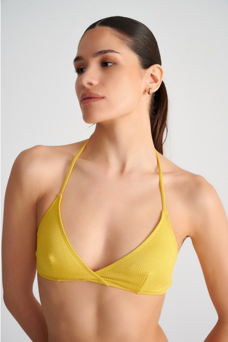 MONOCHROME TRIANGLE SWIMWEAR BIKINI TOP-25801125-609