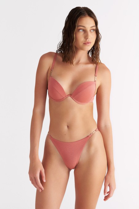 BIKINI SLIP WITH HEART-SHAPED METAL ACCESSORY-25802665-720
