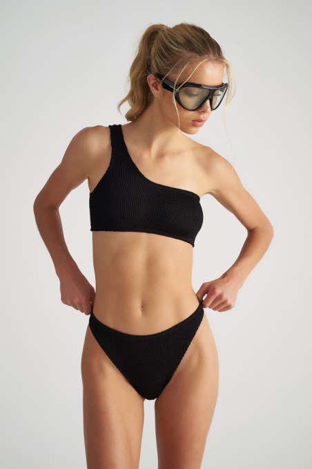 CRINKLED SWIMWEAR BIKINI BOTTOM-25802691-110