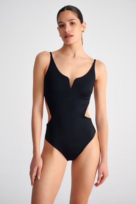 RECYCLED ONEPIECE WITH CUTOUTS-25804000-110