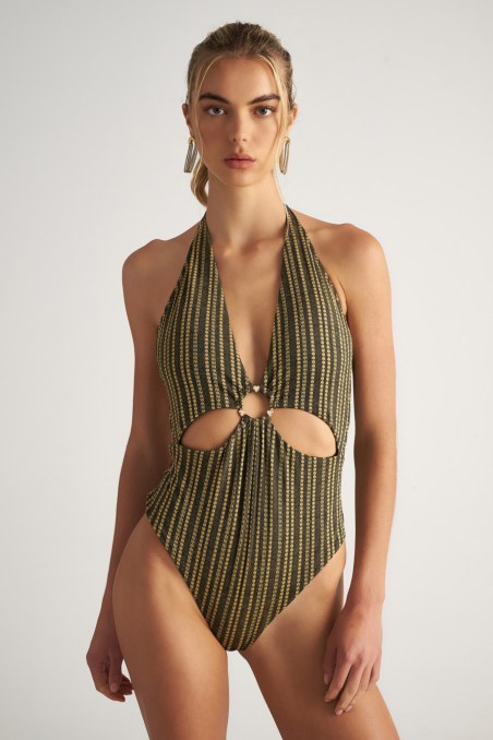PRINTED ONEPIECE SWIMSUIT WITH OPEN BACK-25804135-110
