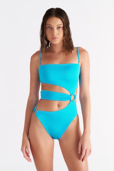 BANDEAU CUT-OUT ONEPIECE SWIMSUIT-25804741-433