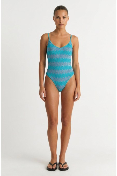 CROCHET ONEPIECE SWIMSUIT WITH OPEN BACK-25804758-412