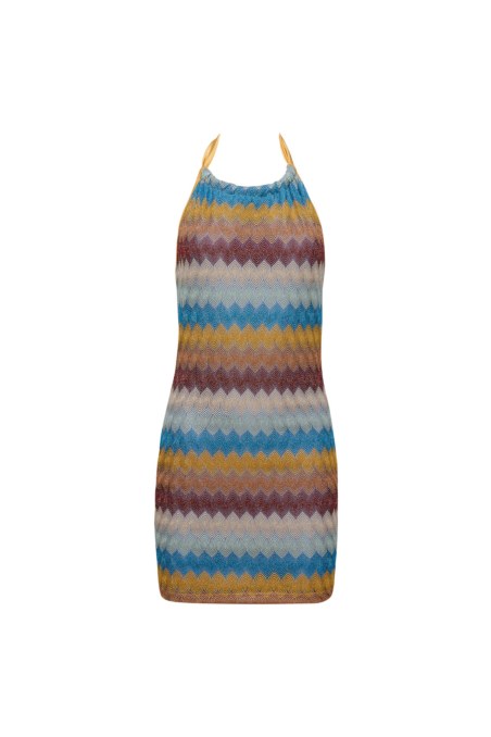 CROCHET MINI DRESS WITH OPEN BACK-25805763-303