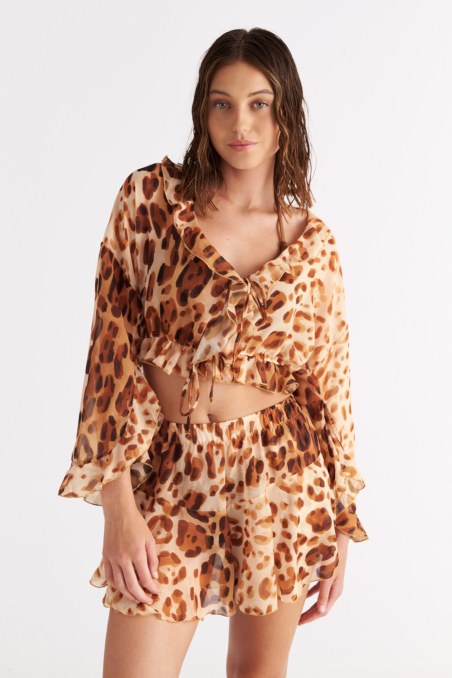 KONTO ΗΜΙΔΙΑΦΑΝΟ ΠΟΥΚΑΜΙΣΟ ΜΕ ΛΕΟΠΑΡ ΤΥΠΩΜΑ ΚΑΙ ΒΟΛΑΝ-25806701-935