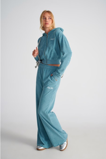 FLARED ΨΗΛΟΜΕΣΟ ΠΕΤΣΕΤΕ ΠΑΝΤΕΛΟΝΙ ΜΕ ΛΕΥΚΟ ΚΕΝΤΗΜΑ-25811156-417