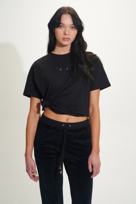 ΚΟΝΤΟΜΑΝΙΚΗ ΜΠΛΟΥΖΑ ΑΠΟ ΟΡΓΑΝΙΚΟ ΒΑΜΒΑΚΙ ΜΕ ΣΤΡΑΣ-25812040-110