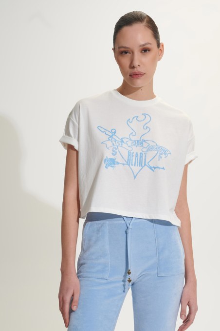 ΚΟΝΤΟΜΑΝΙΚΗ ΜΠΛΟΥΖΑ ΑΠΟ ΟΡΓΑΝΙΚΟ ΒΑΜΒΑΚΙ ΜΕ ΤΥΠΩΜΑ-25812044-102