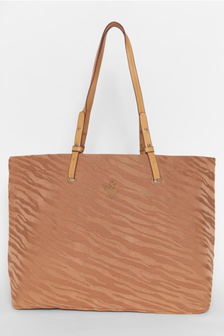 ΠΕΤΣΕΤΕ ΤΣΑΝΤΑ SHOPPER ΜΕ ΖΕΒΡΕ ΤΥΠΩΜΑ-25819012-322