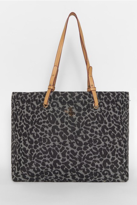 ΤΣΑΝΤΑ SHOPPER ΜΕ ΛΕΟΠΑΡ ΤΥΠΩΜΑ-25819014-429