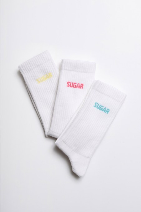 3 PAIRS OF SPORTS SOCKS-25819281-100