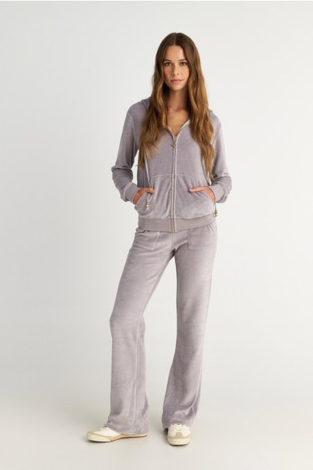 FASHION BASIC VELOUR PANTS-25831000-205