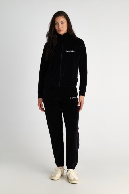 VELOUR CUFFED PANTS-25831104-110