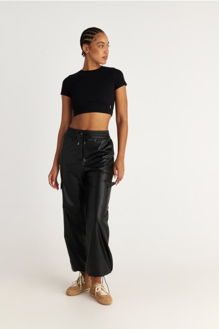 COTTON RIBBED CROP TOP WITH SCOOP NECKLINE-25832047-110