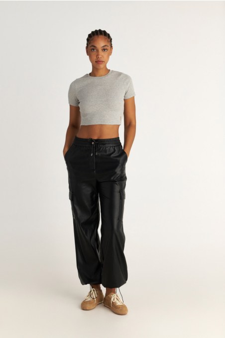 COTTON RIBBED CROP TOP WITH SCOOP NECKLINE-25832047-210