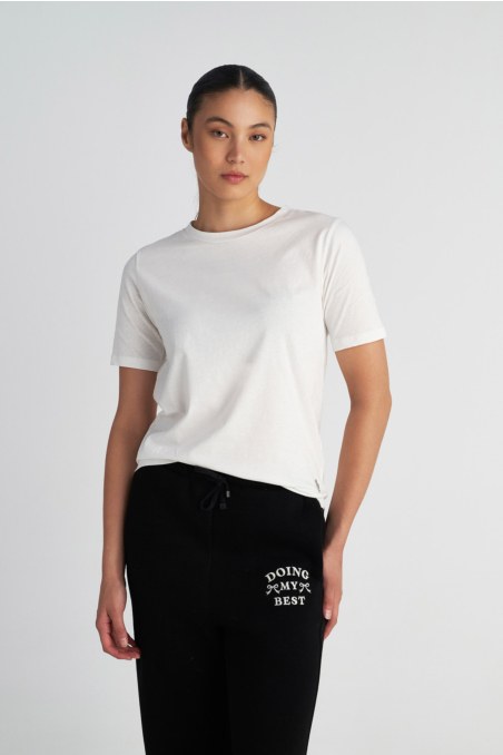 BASIC ORGANIC COTTON T-SHIRT IN LOOSE FIT-25832049-102