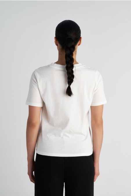 BASIC ORGANIC COTTON T-SHIRT IN LOOSE FIT-25832049-102