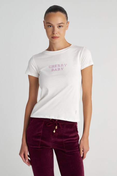 STRASS EMBELLISHED T-SHIRT-25832068-102