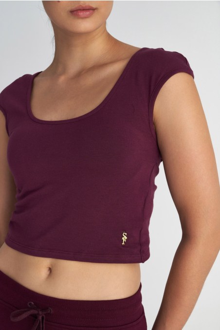 SLEEVELESS COTTON CROP TOP WITH CROSSOVER BACK-25832088-855