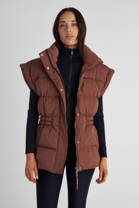 SLEEVELESS PUFFER VEST-25833113-332
