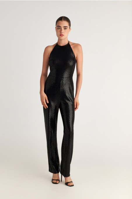 SEQUIN-EMBELLISHED JUMPSUIT IN STRAIGHT-LEG-25837169-110
