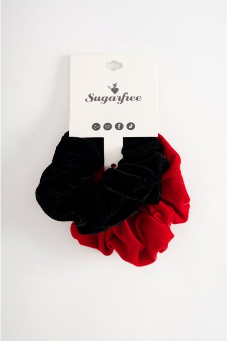 ΣΕΤ 2 ΒΕΛΟΥΤΕ ΛΑΣΤΙΧΑΚΙΑ ΜΑΛΛΙΩΝ SCRUNCHIES-25839047-110