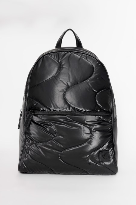 QUILTED METALIZED BACKPACK-25839129-110