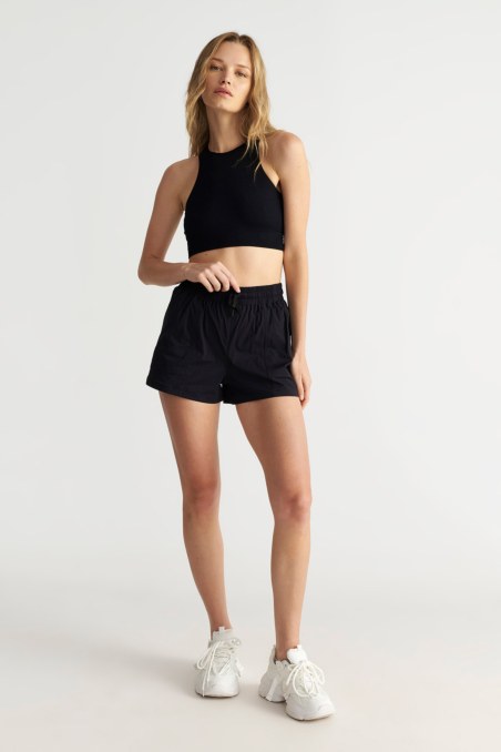 SPORTS HIGH WAISTED SHORTS-25840008-110