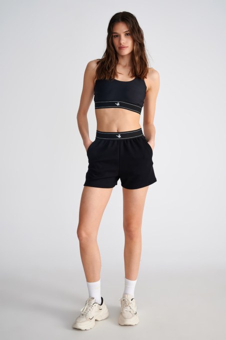 SPORTS HIGH WAISTED SHORTS-25840057-110
