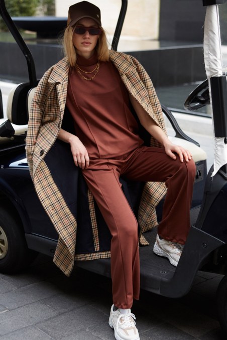 SOFT LIGHT TOUCH HIGH WAISTED PANTS WITH OUTER SEAM-25841009-970