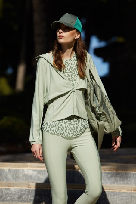 ASSYMETRICAL HOODED JACKET-25843027-518