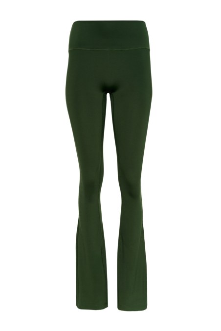 HIGH WAIST FLARED SPORTS LEGGINGS/PANTS-25865039-996