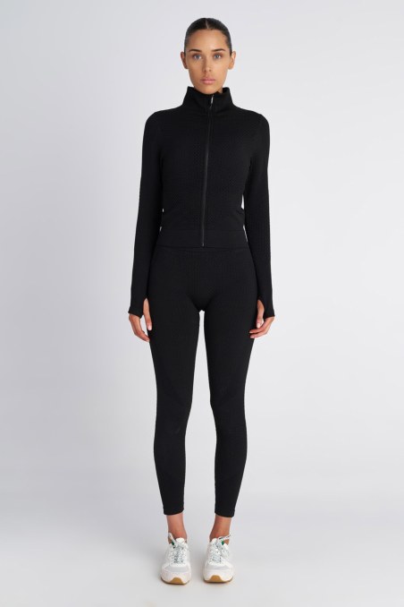 SEAMLESS HIGH-WAISTED SPORTS LEGGINGS-25865073-110