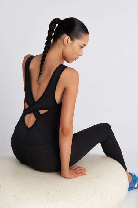 STRETCH SPORTS JUMPSUIT WITH OPEN BACK AND CRISSCROSSED STRAPS-25867033-110