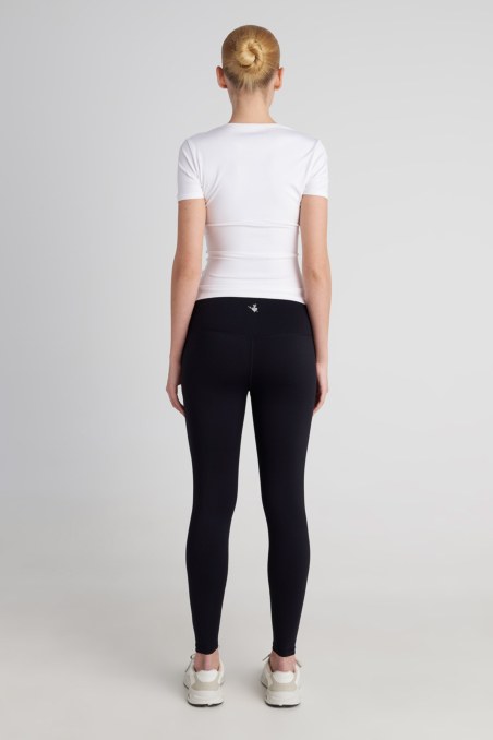 SHORT-SLEEVED SPORTS TOP WITH FRONT CUT-OUT DETAIL-25868032-103