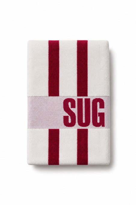 COTTON BEACH TOWEL WITH STRIPES-26199091-715