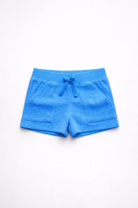 MONOCHROME TERRY SHORTS FOR GIRLS-26610001-412