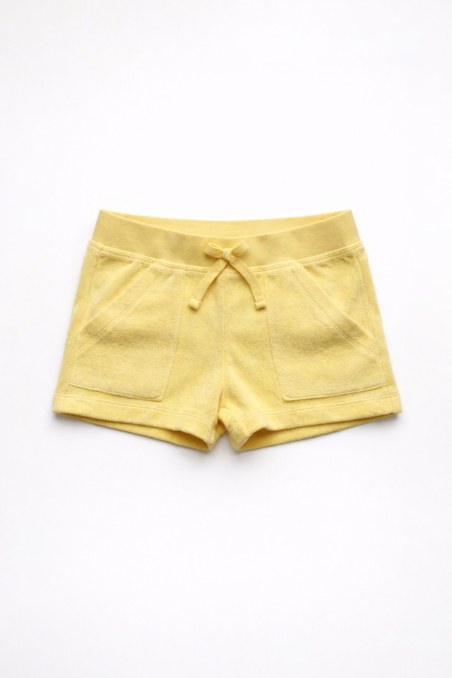 MONOCHROME TERRY SHORTS FOR GIRLS-26610001-605