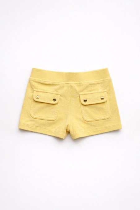 MONOCHROME TERRY SHORTS FOR GIRLS-26610001-605