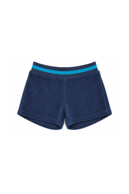 TERRY SHORTS FOR GIRLS WITH BACK PATCH POCKET-26610050-425