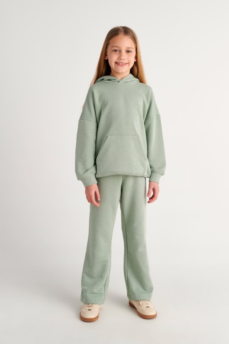 STRASS EMBELLISHED COTTON SWEATSHIRT FOR GIRLS-26612019-870