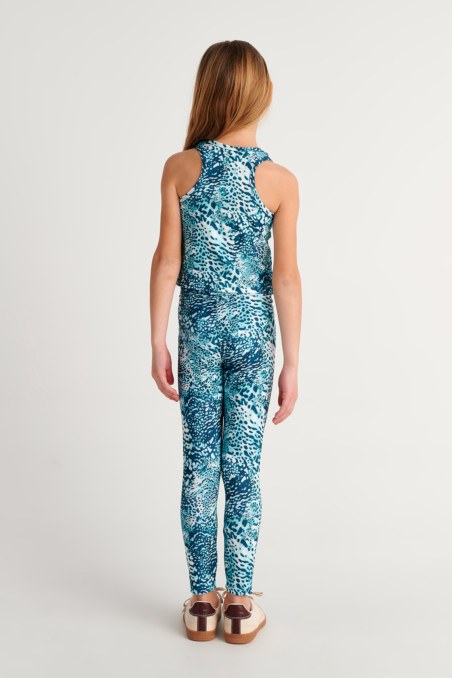 PRINTED SPORTS TOP FOR GIRLS WITH ATHLETIC BACK-26612021-414