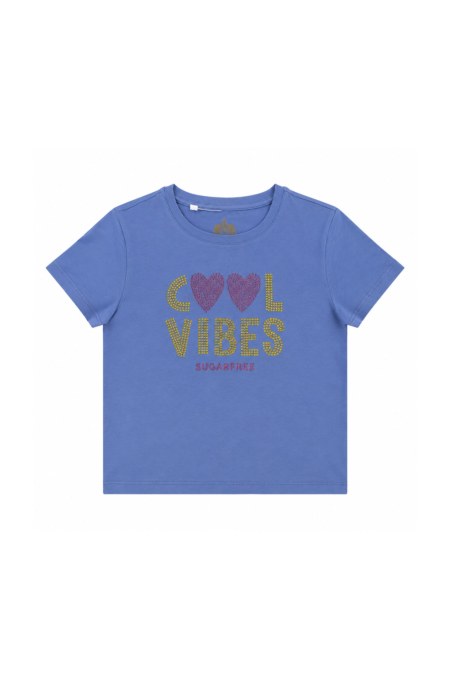 EMBELLISHED COTTON T-SHIRT FOR GIRLS-26612024-421