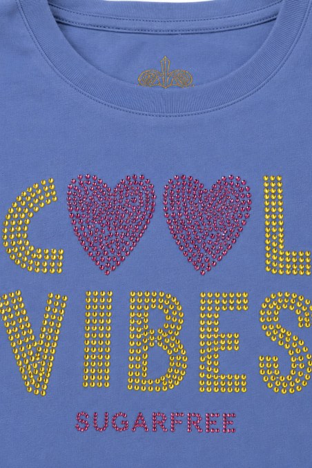 EMBELLISHED COTTON T-SHIRT FOR GIRLS-26612024-421