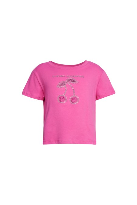 EMBELLISHED COTTON T-SHIRT FOR GIRLS-26612025-857