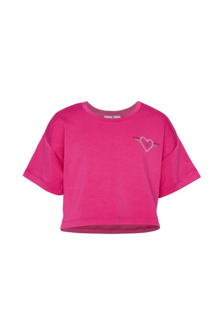 EMBELLISHED SOFT LIGHT TOUCH T-SHIRT FOR GIRLS-26612038-815