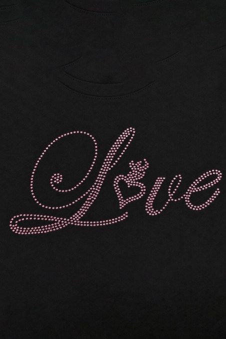 EMBELLISHED COTTON T-SHIRT FOR GIRLS-26612041-110