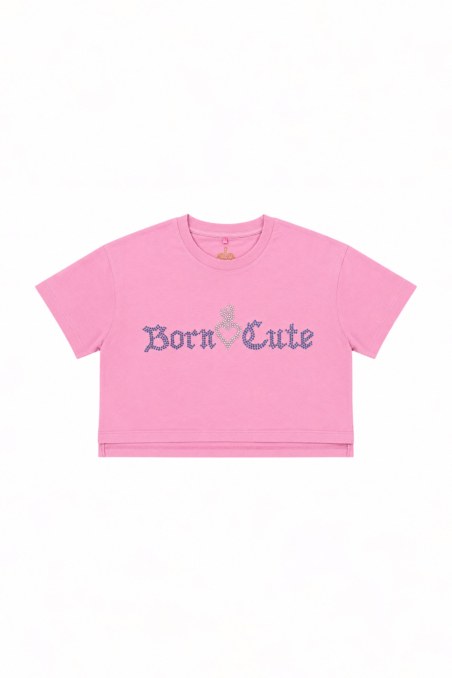 EMBELLISHED COTTON T-SHIRT FOR GIRLS-26612042-876