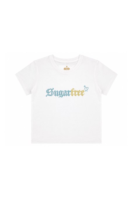 EMBELLISHED COTTON T-SHIRT FOR GIRLS-26612043-102